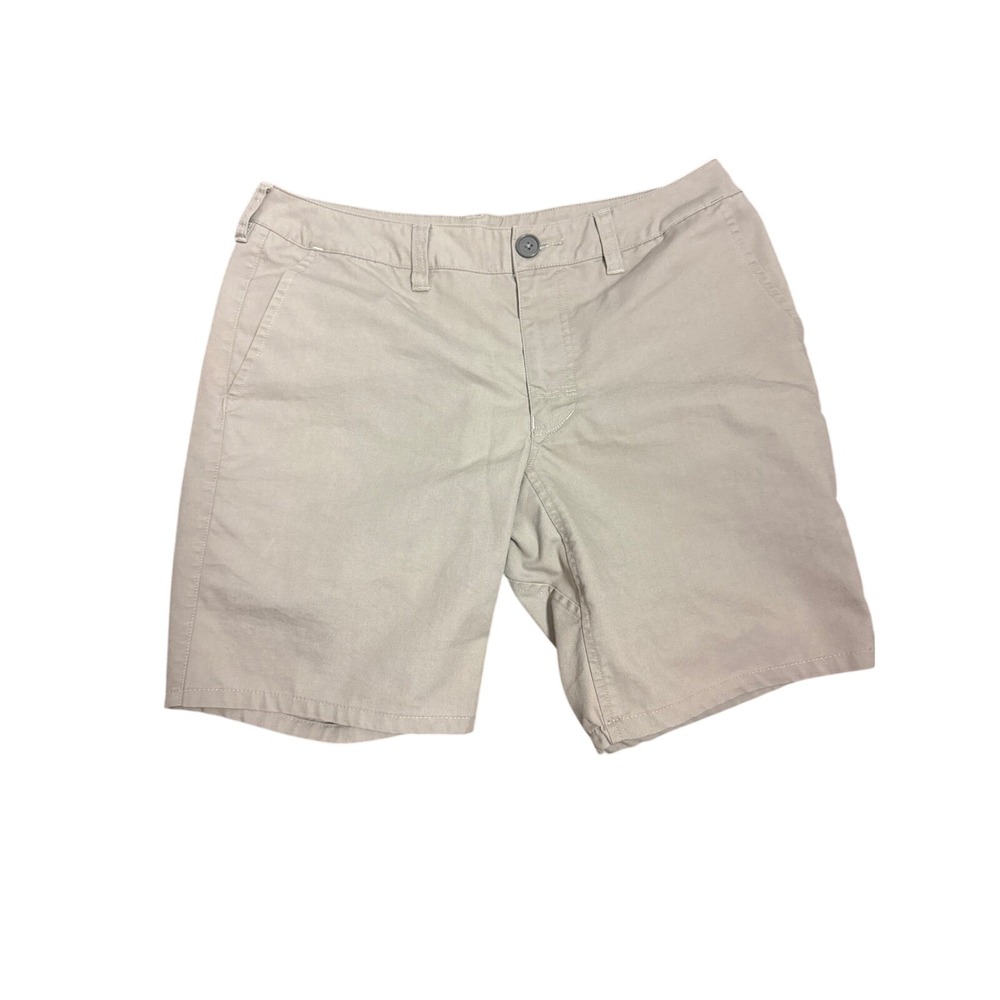 Adidas Chino Shorts Mens 34 Tan Excellent Skateboarding Rider Approved Khaki